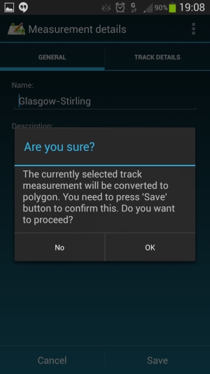 Change Measurement Type