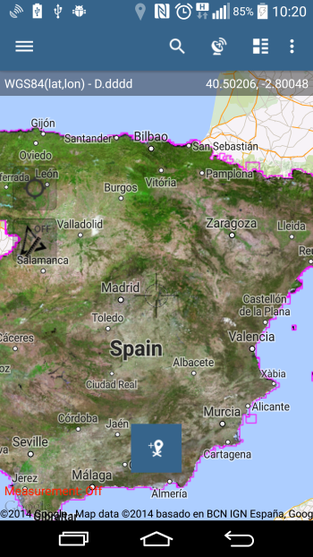 Orthophoto Map - Spain WMS