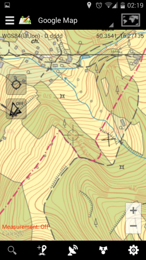 WMS - Czech Republic - Topographic map
