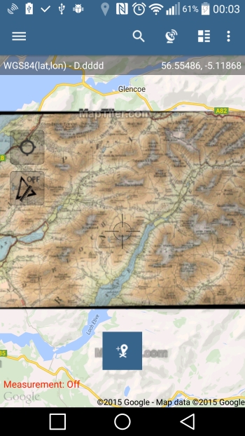 Sample custom Map from MapBox